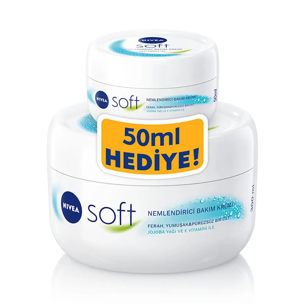 Nivea Soft Moisturizing Cream Duo Set 350ml
