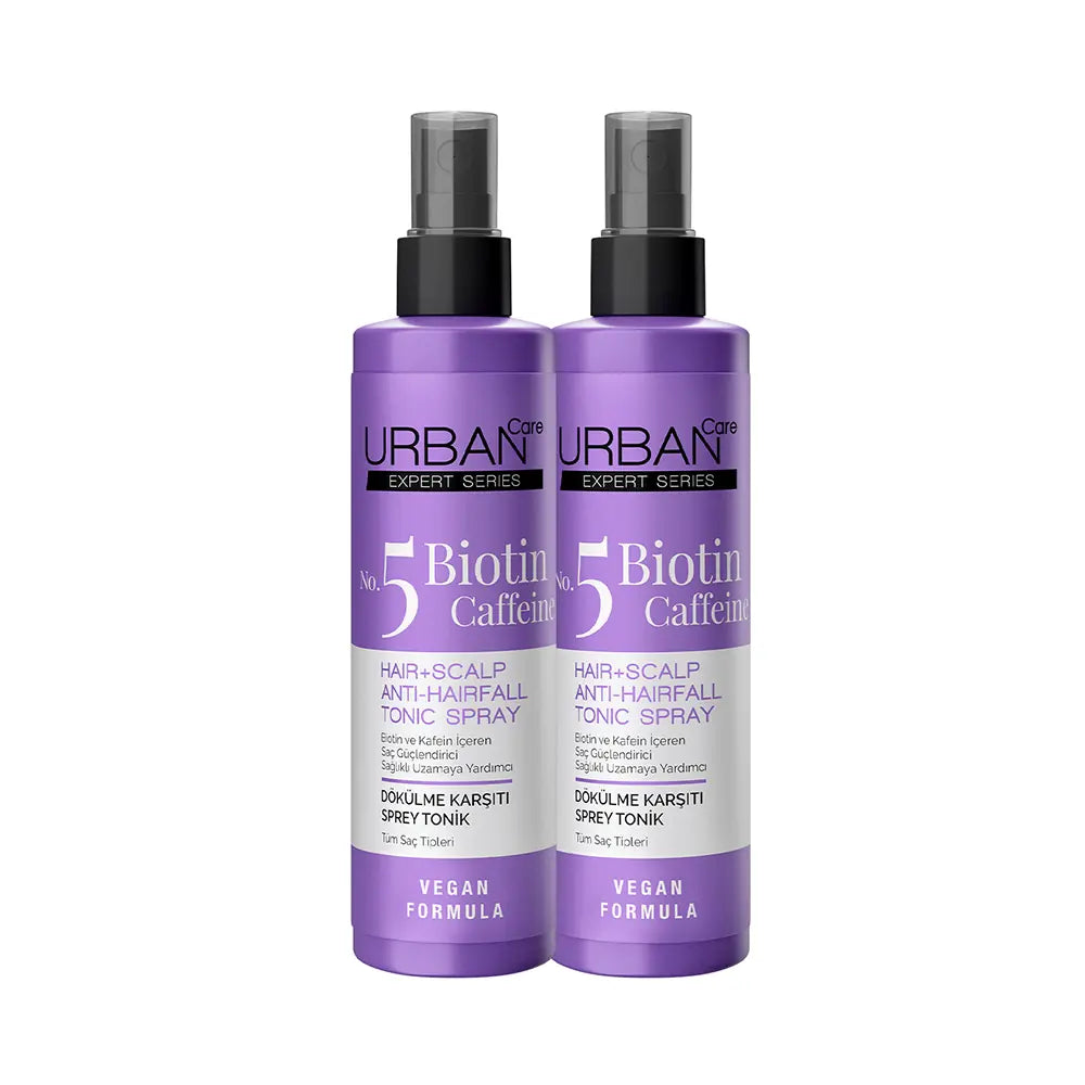 Urban Care Expert Biotin &amp; Caffeine Hair Tonic Duo 2x200ml