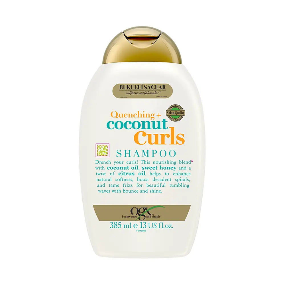 OGX Coconut Curls Shampoo for Defined Waves &amp; Spirals 385ml