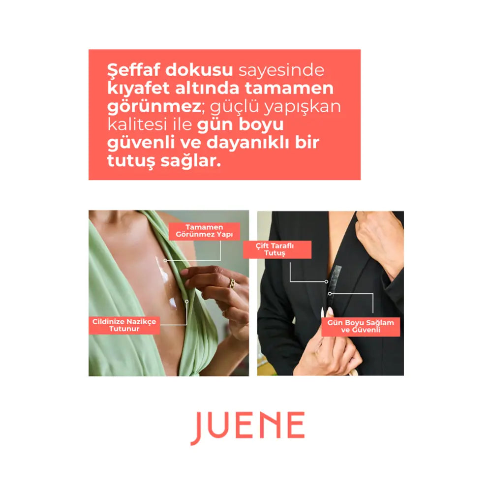 Juene Double-Sided Fashion Tape for Clothing Security