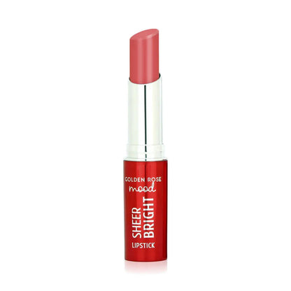 Golden Rose Mood Sheer Bright Lipstick 106 Peachy Pink