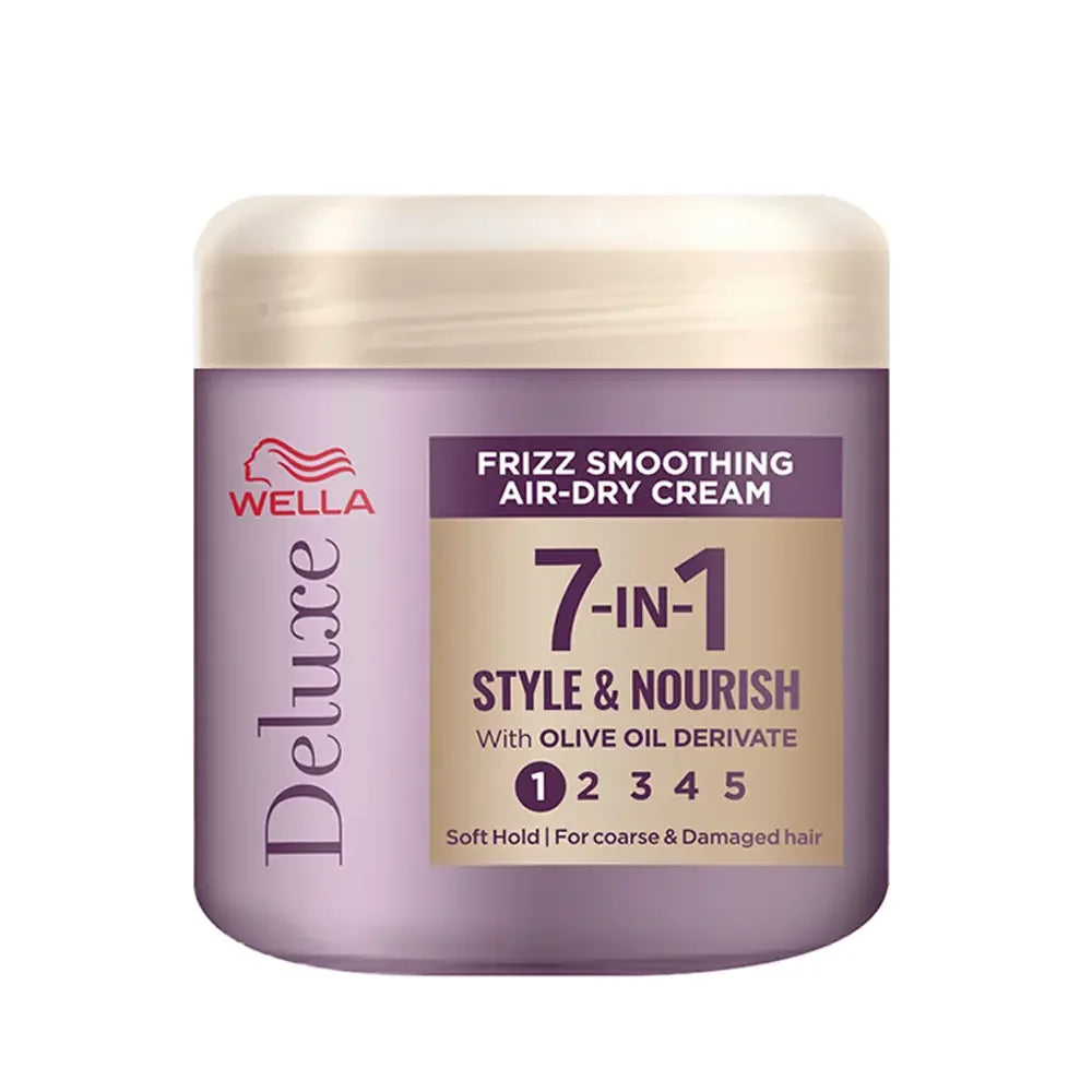 Wella Deluxe Anti-Frizz Hair Cream for Smooth Styling 150ml