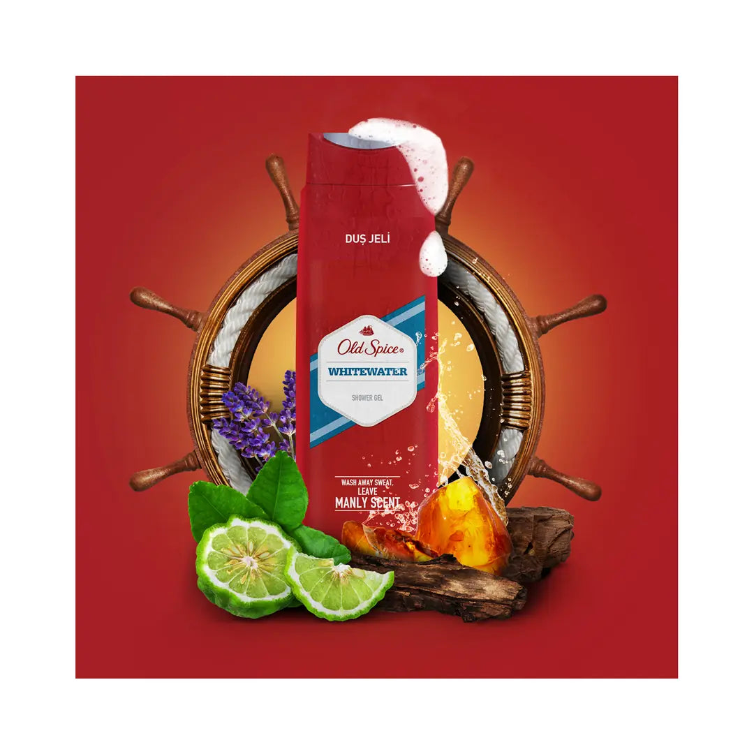 Old Spice White Water Shower Gel &amp; Shampoo 400 ml