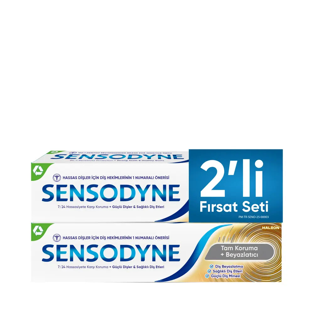 Sensodyne Complete Protection &amp; Whitening Toothpaste 2 x 50ml