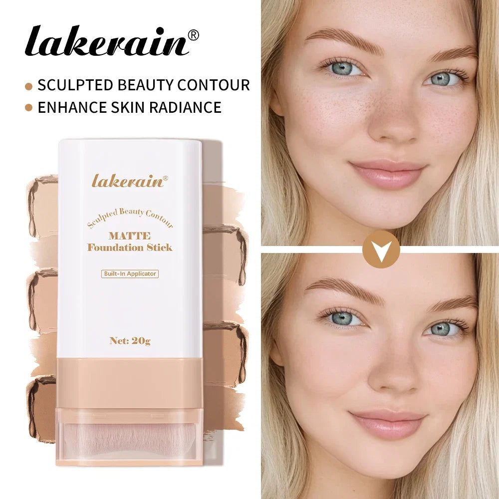 Lakerain® Matte Fix Foundation Stick Pro