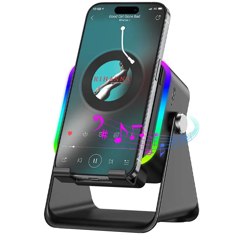 5-in-1 GlowSound Wireless Stand Speaker