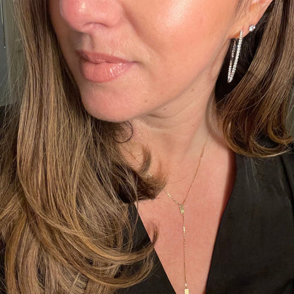 Round Crystal Hoops Collection
