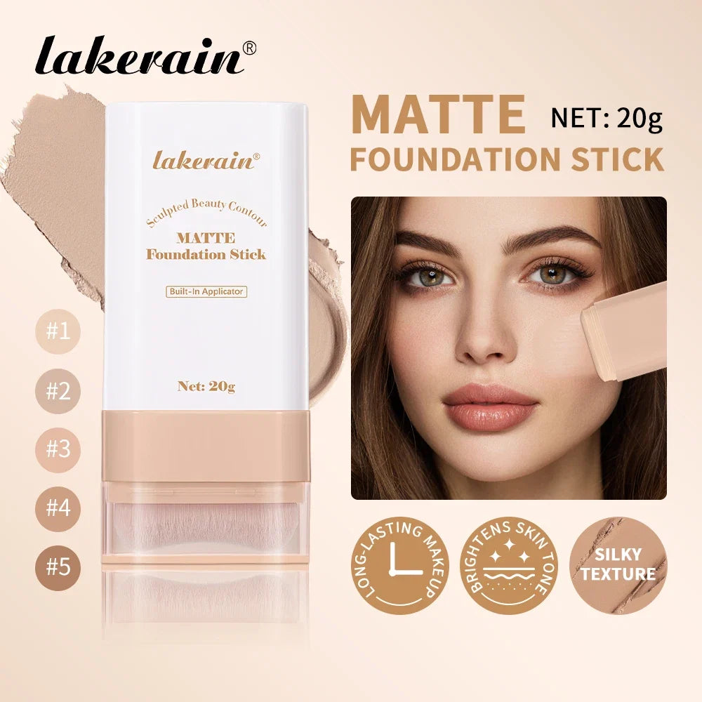Lakerain® Matte Fix Foundation Stick Pro