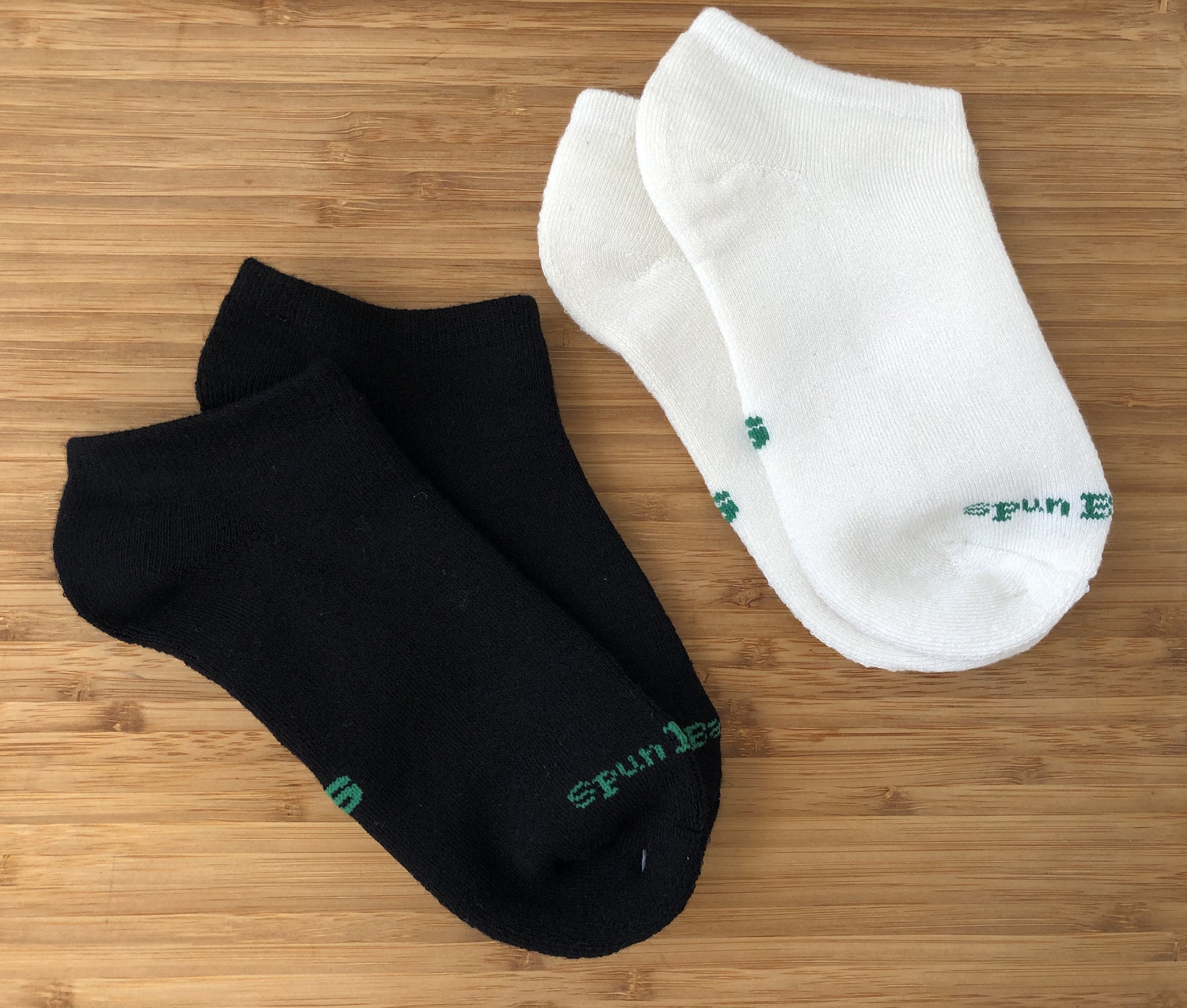 No Look Sport Bamboo Viscose Socks – Black (Ankle / No-Show Style)