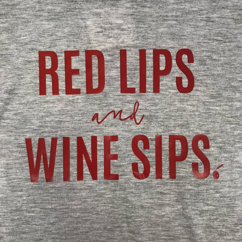 Red Lips &amp; Wine Sips