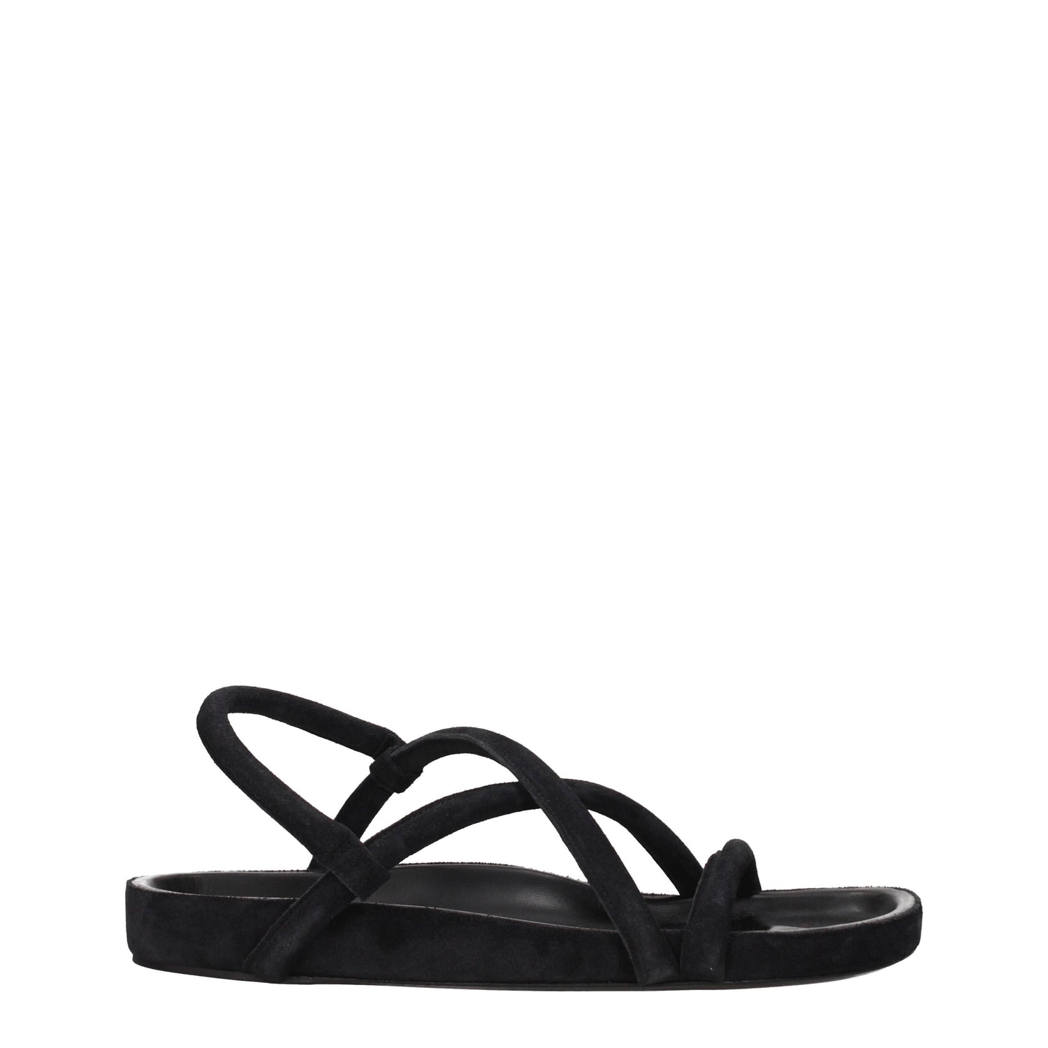 Isabel Marant Sandali Uomo Camoscio Nero