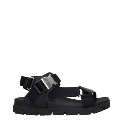 Prada Sandali Uomo Pelle Nero