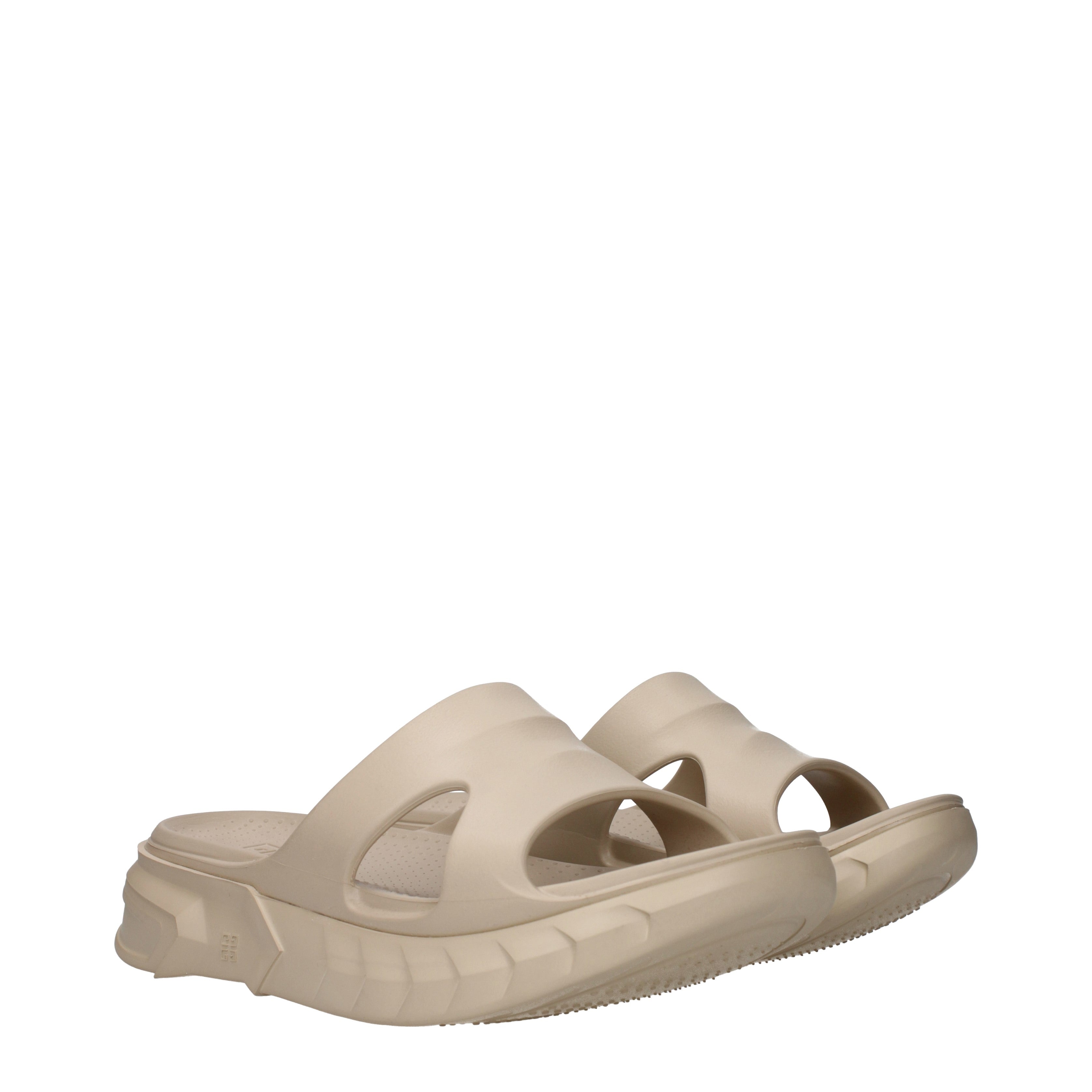 Givenchy Ciabatte e Zoccoli Marshmallow Uomo Gomma Beige/Sabbia