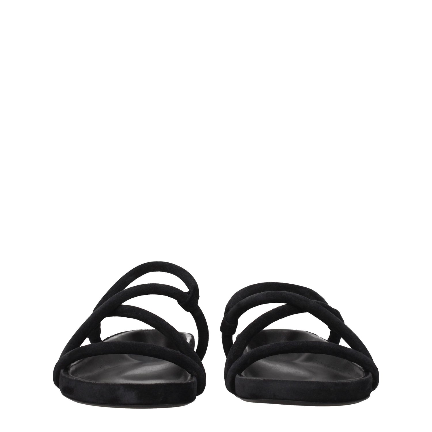 Isabel Marant Sandali Uomo Camoscio Nero