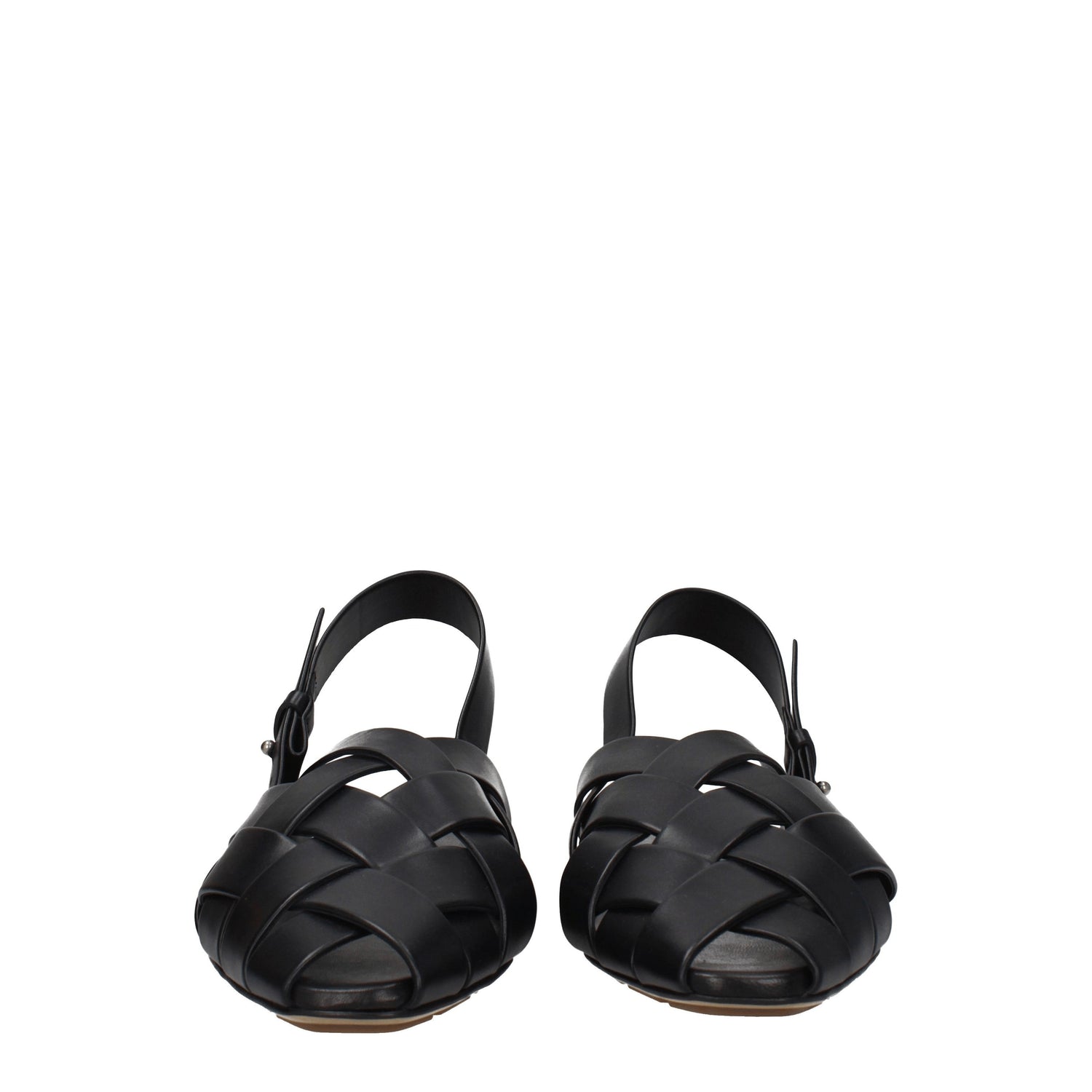 Bottega Veneta Sandali Uomo Pelle Nero