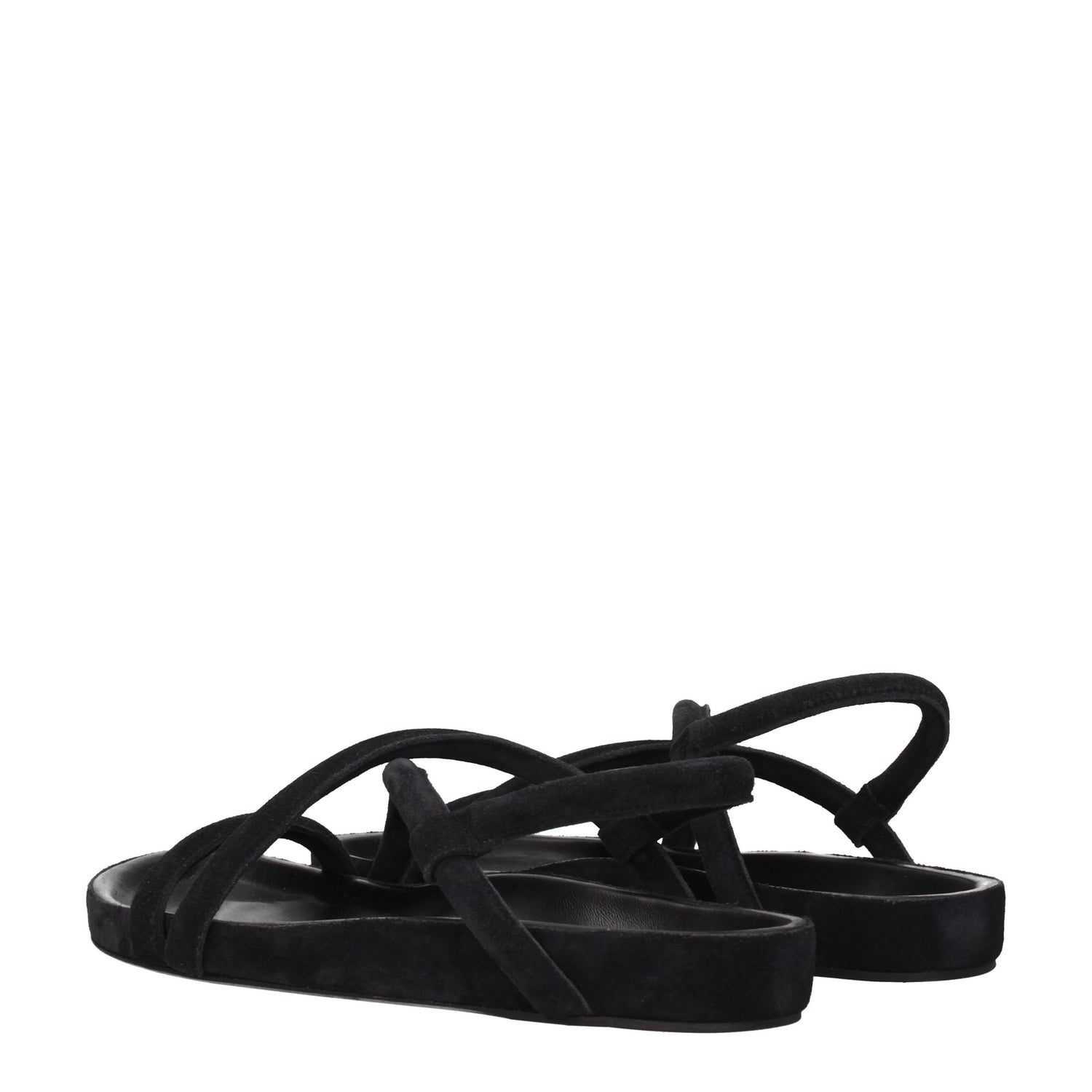 Isabel Marant Sandali Uomo Camoscio Nero