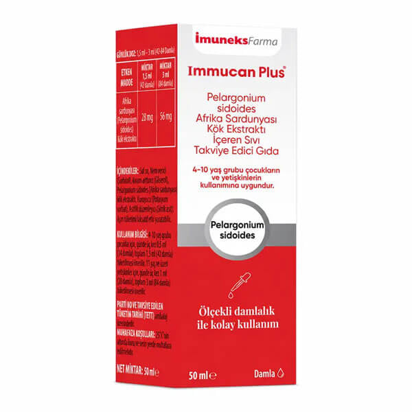 Immucan Plus Liquid Dietary Supplement Drops 50 ml