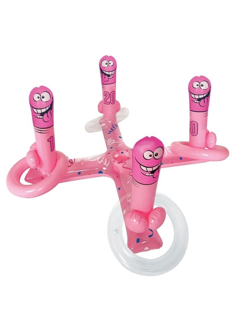 Inflatable Pecker Ring Toss Game Fun for Parties