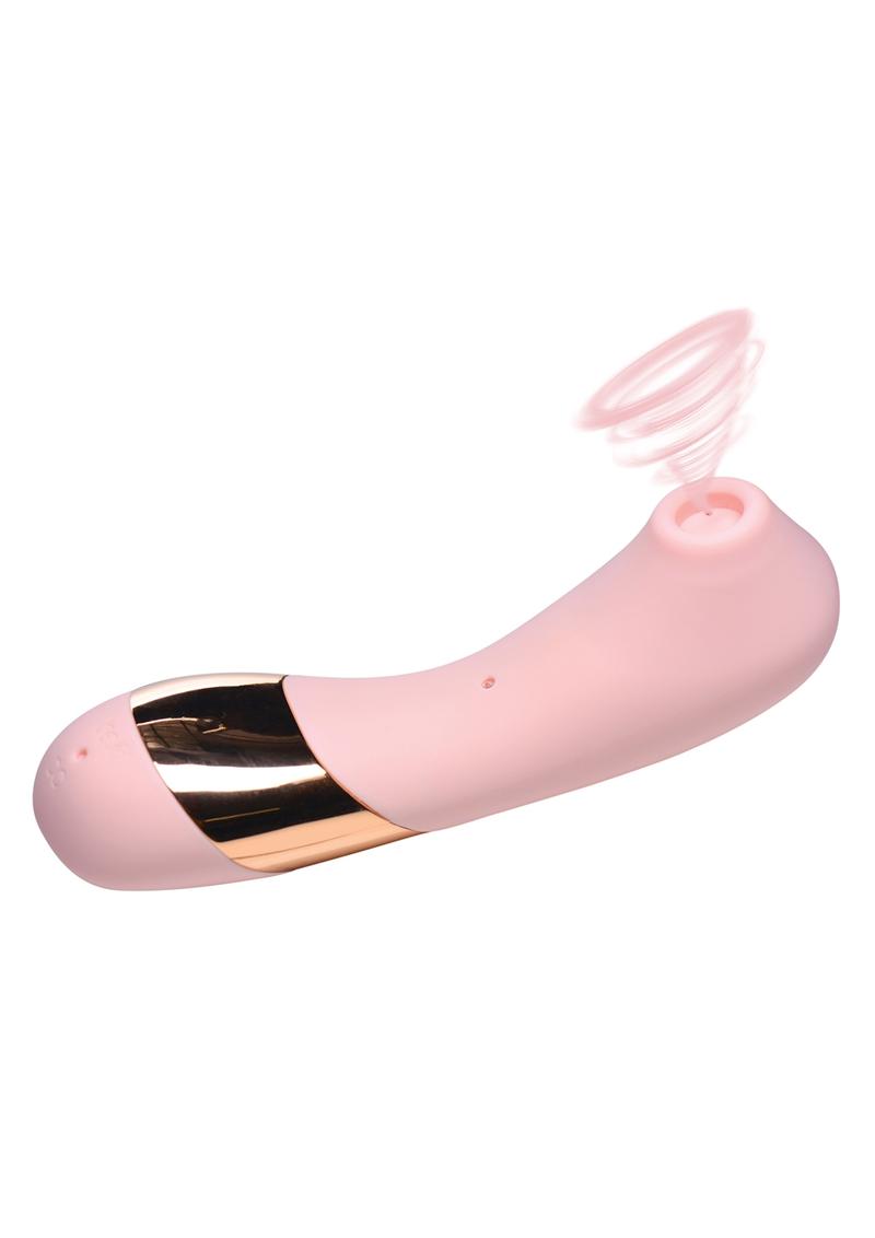 Shegasm Tickle Clit Stimulator with Suction 6 Modes Powerful Suction