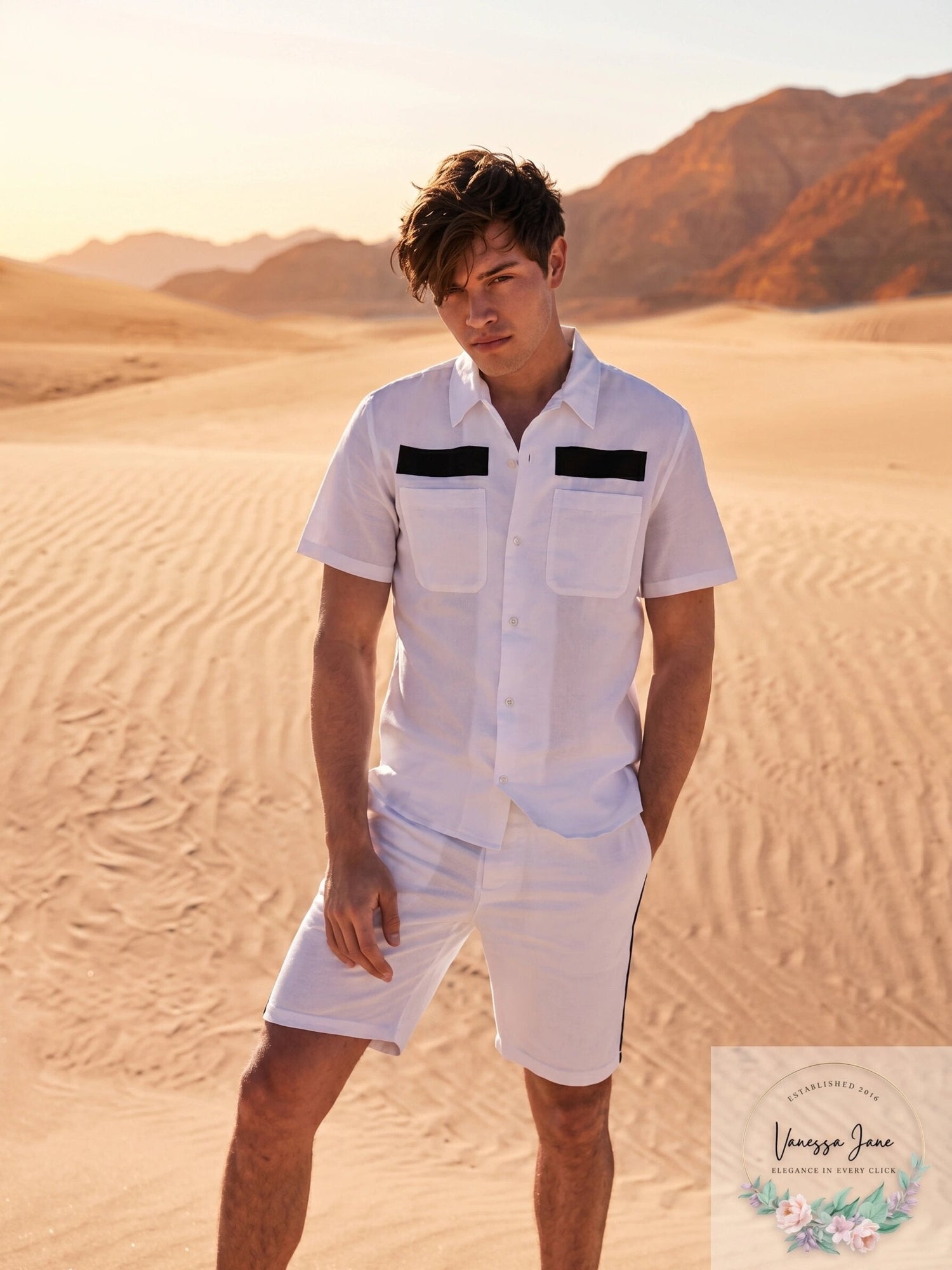 Calvin Klein Mens Flat-Front 10 In Shorts, Size 32W