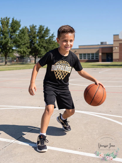 Champion NCAA Colorado Buffaloes Boys Short Sleeve Synthetic T-Shirt,Small