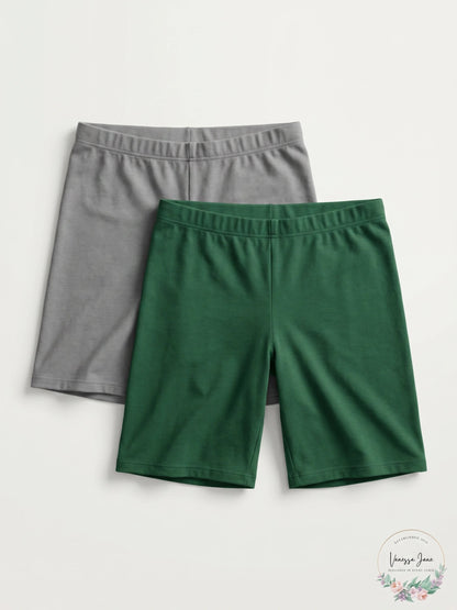 Jenni 2-Pk. Bike Shorts