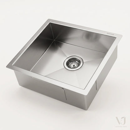 Blanco 518168 17X17 Quatrus R0 Bar Bowl Stainless Steel Sink