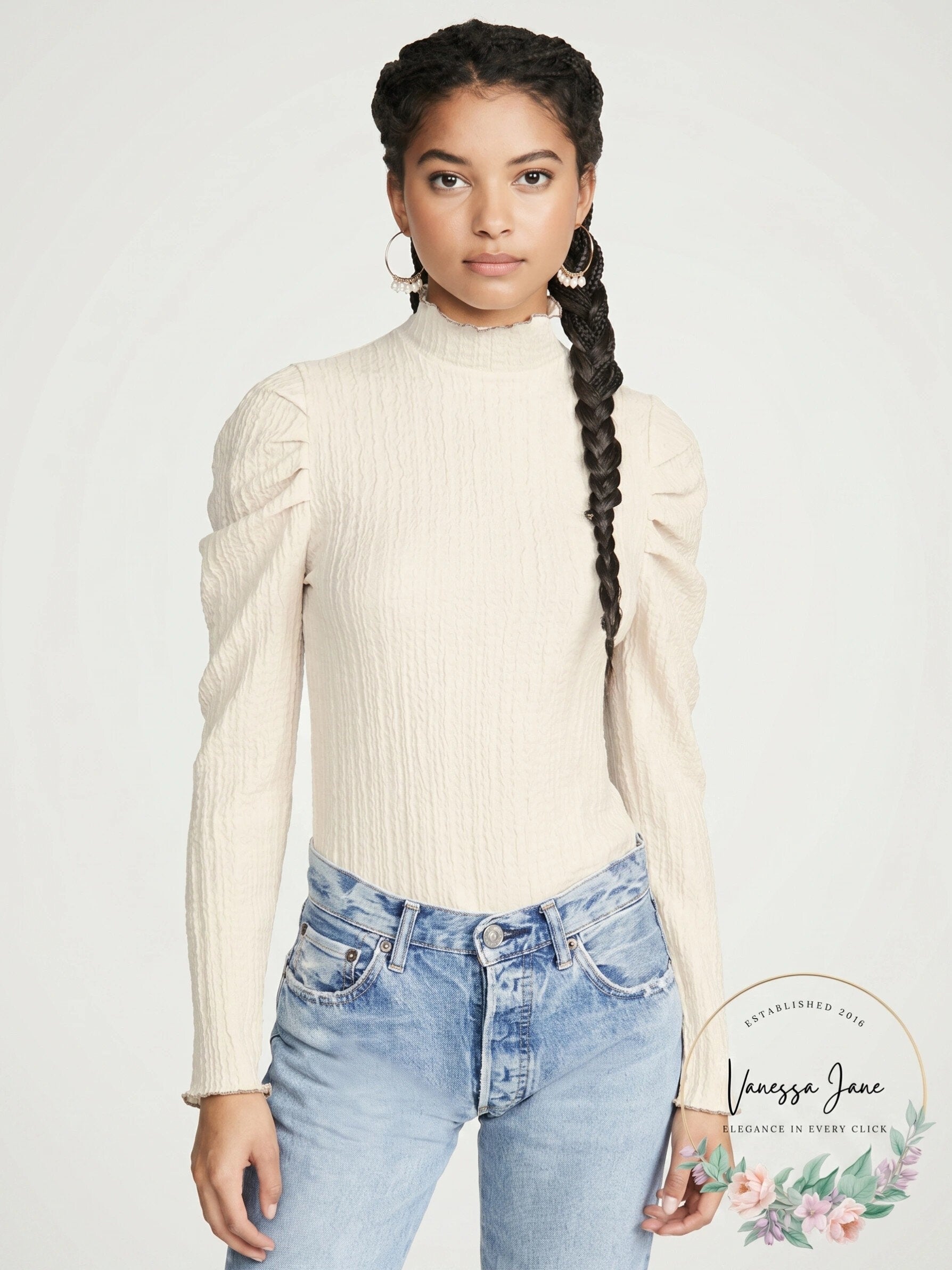 Free People Ela Turtleneck Top