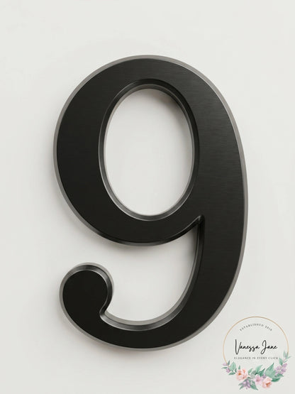 Baldwin Estate House Numbers, Choose Number/Finish