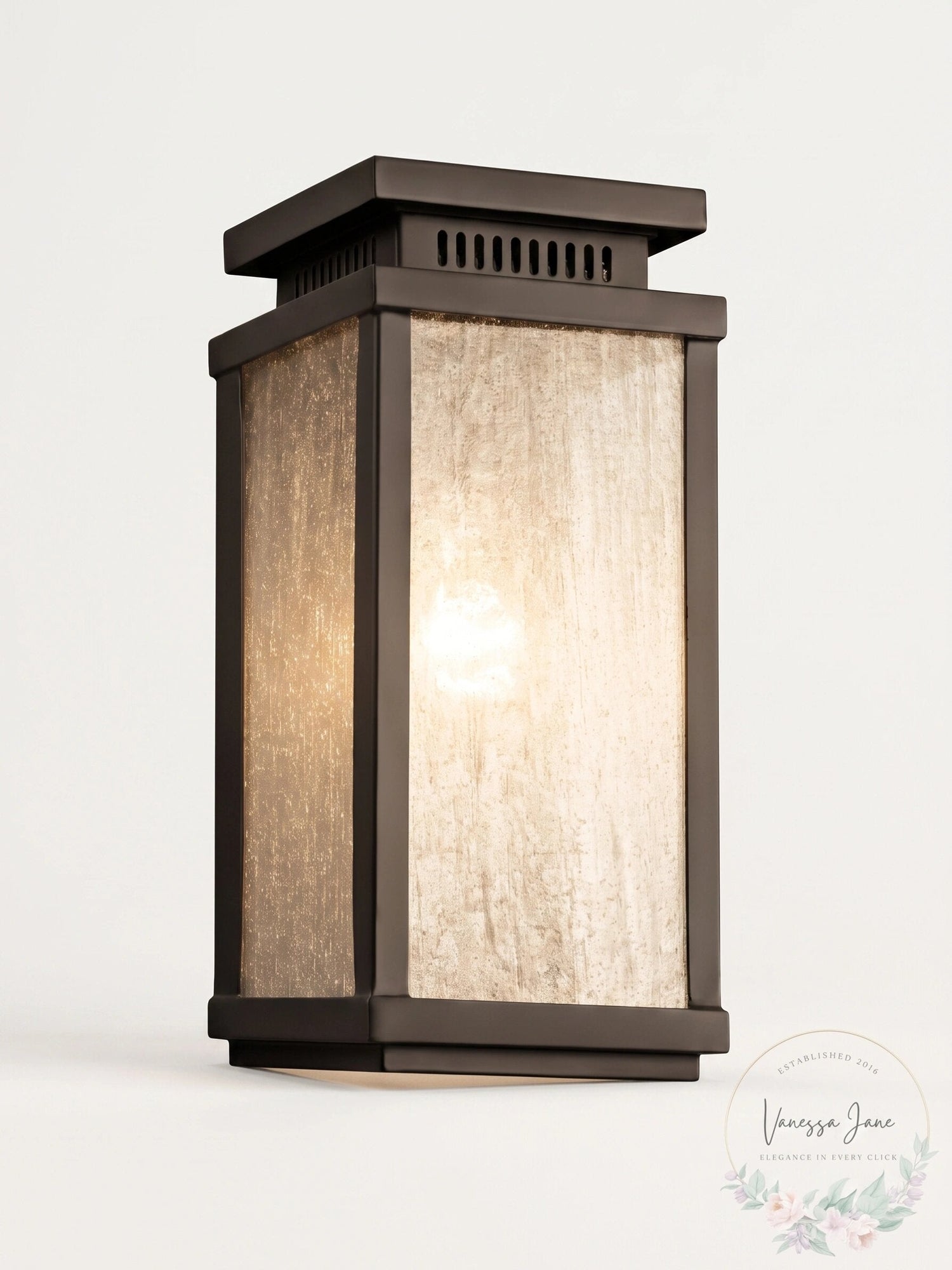 Kichler Lighting 49384OZ Manningham 1LT 11IN Exterior Wall Lantern, Olde Bronze