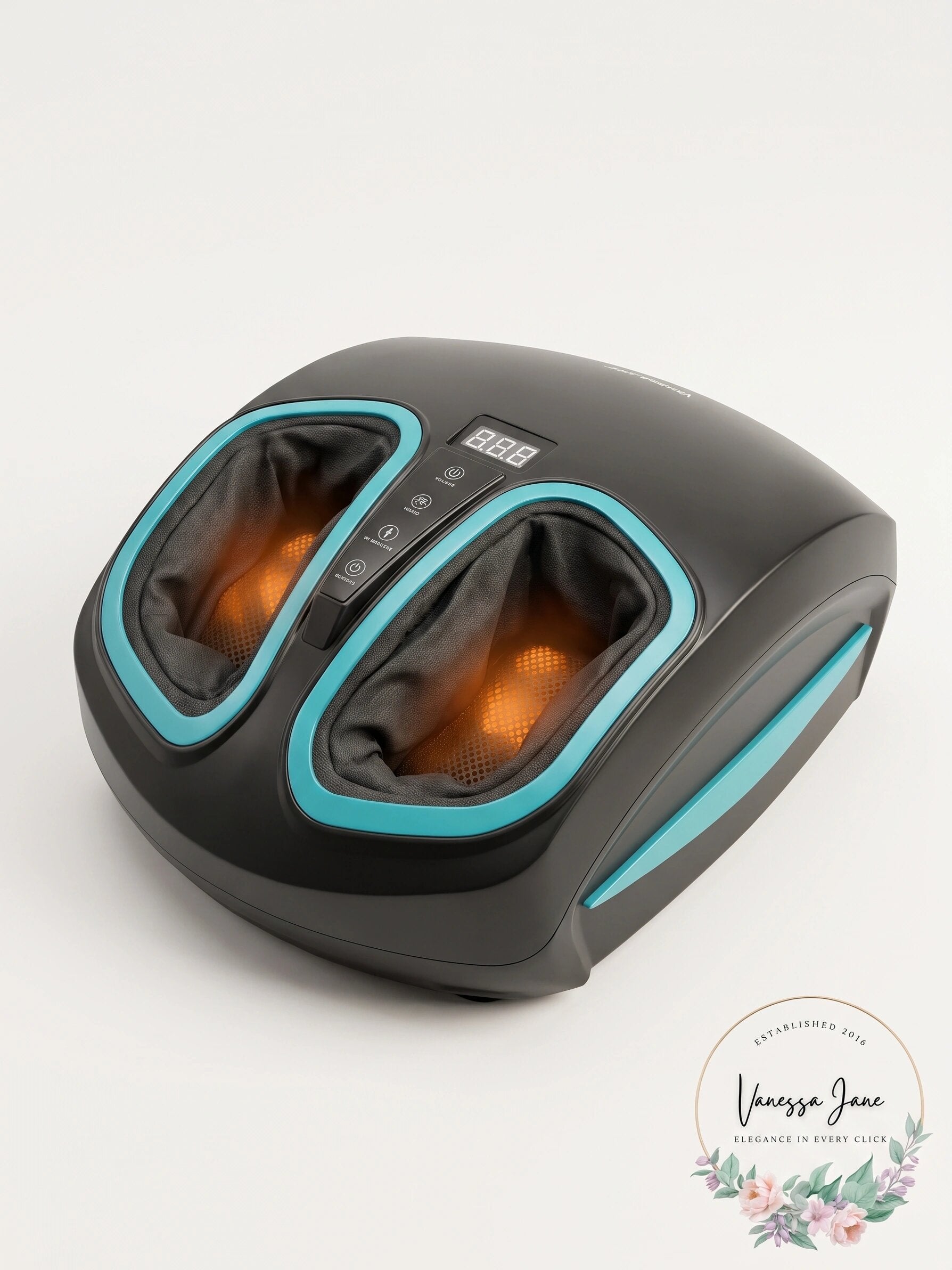 Shiatsu Foot Massager Machine with Heat - Electric Deep Kneading Massage Air