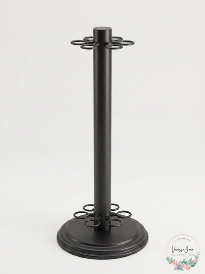 Z-Lite CS 26 Pool Cue Stand Bronze Indoor Furniture Entertainment Cue Racks