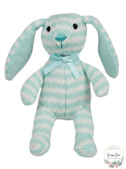 Fao Schwarz Toy Plush Bunny 4-Inch, Mint