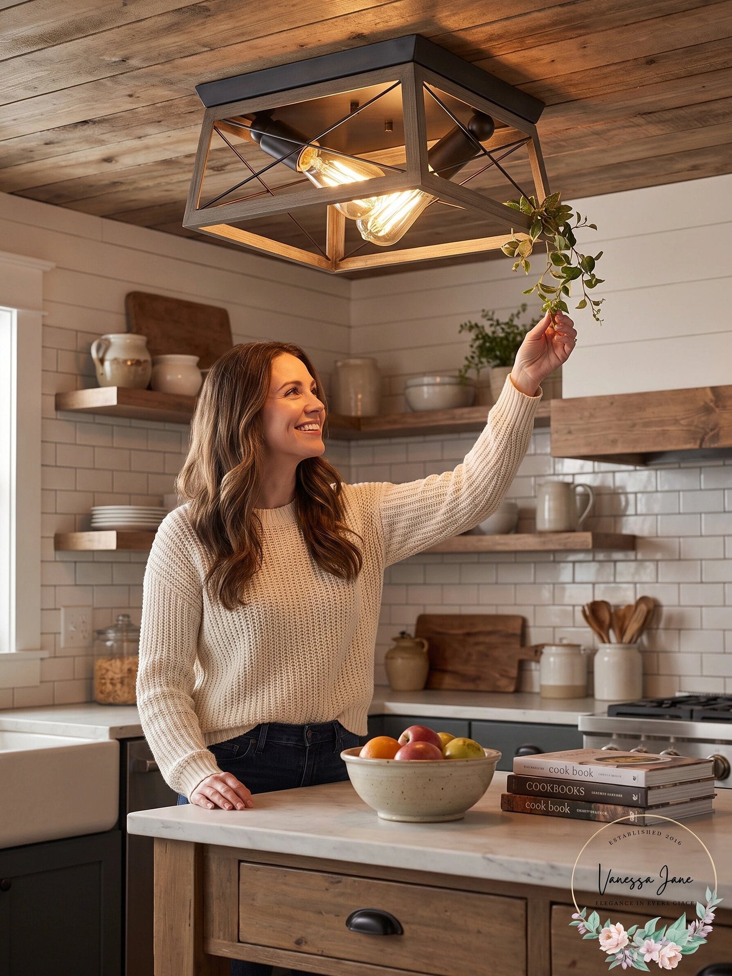 Progress Lighting Briarwood Collection Two-light Flush Mount