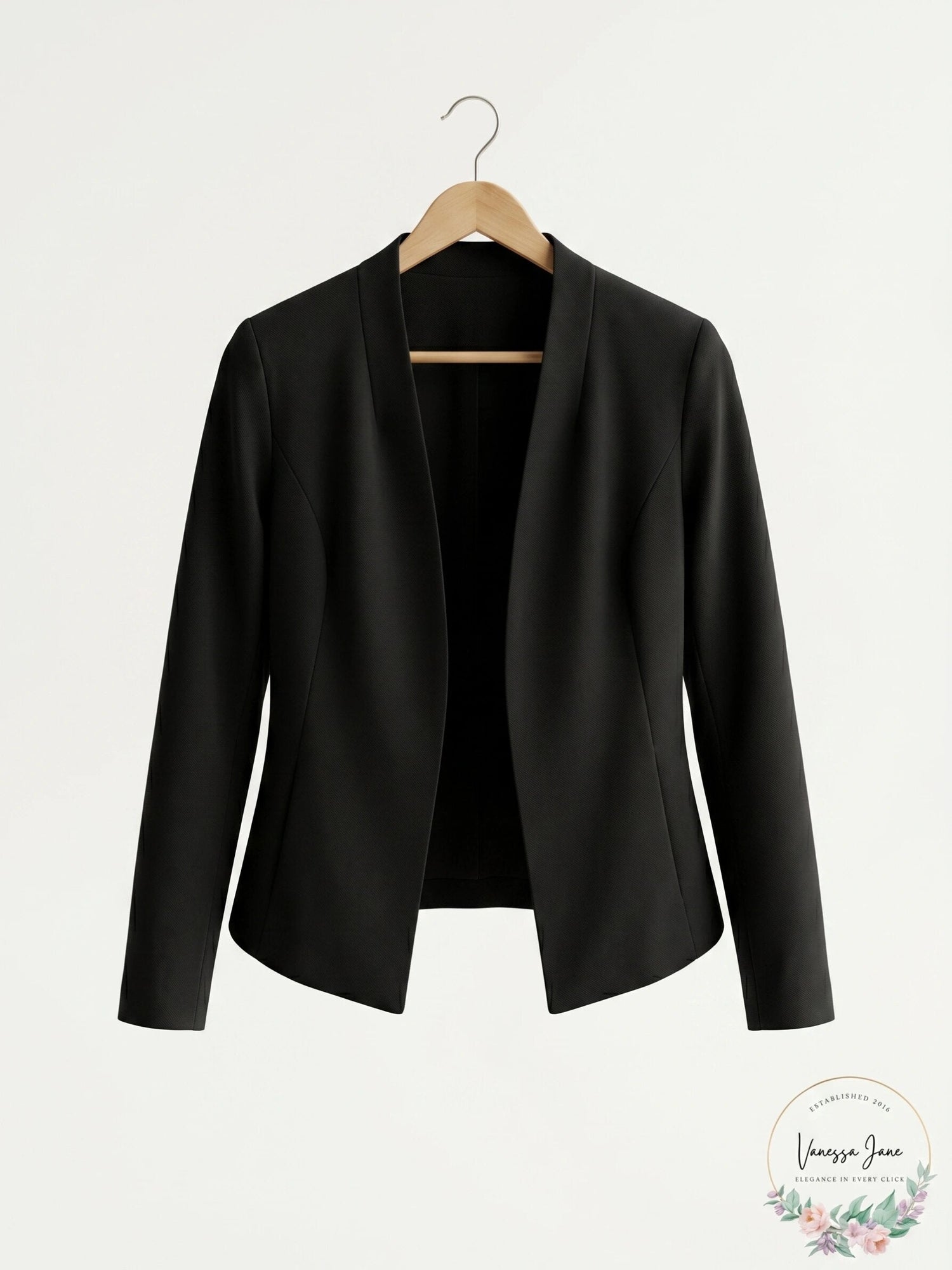 1.State Womens Open-Front Blazer, Size Small