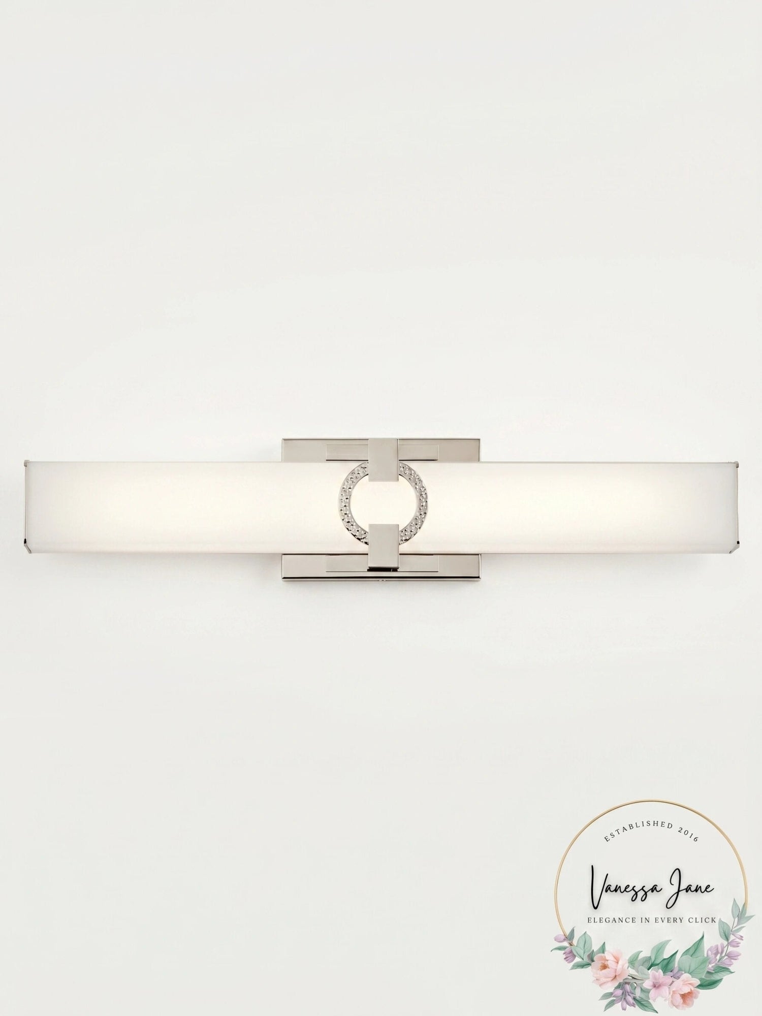 Kichler Bordeaux Linear Bath 22 LED Polished Nickel