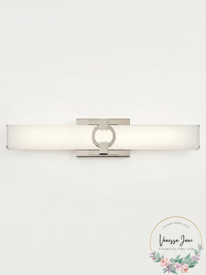 Kichler Bordeaux Linear Bath 22 LED Polished Nickel