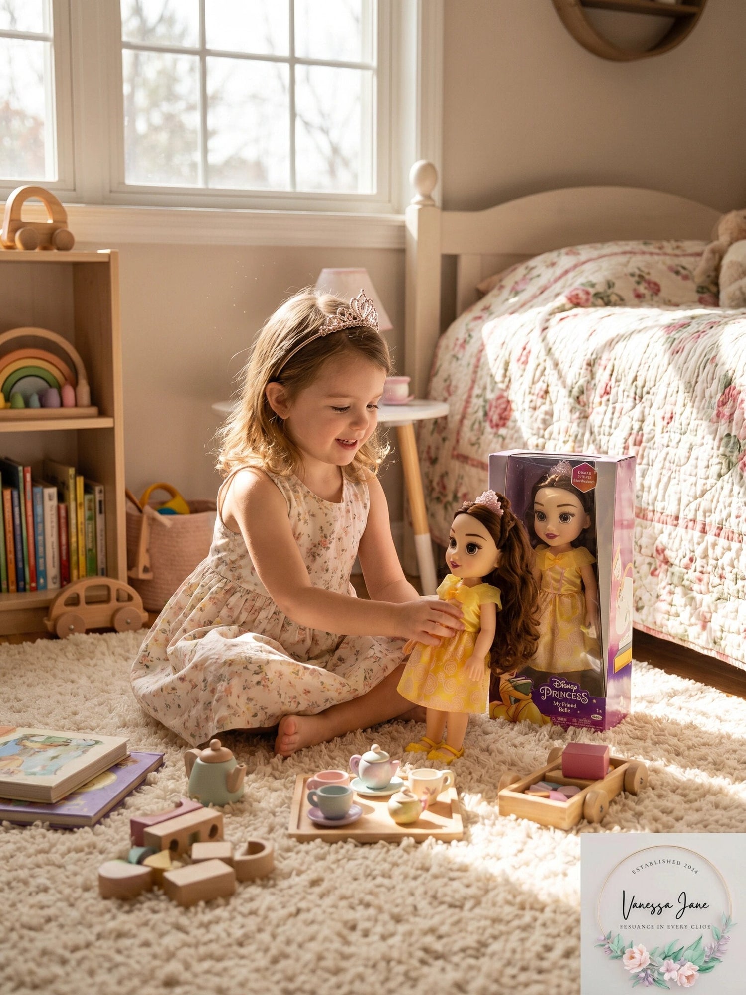 Disney Princess Belle Large Doll 15Inches Doll