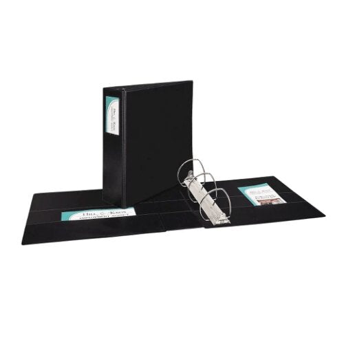 2-Pack Avery Durable Ring Binder with Two Booster EZD Rings, 11 x 8.5