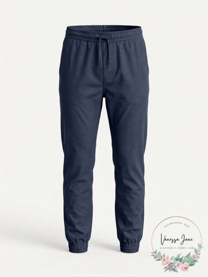 Univibe Big Boys Devon Stretch Poplin Joggers, Size Medium