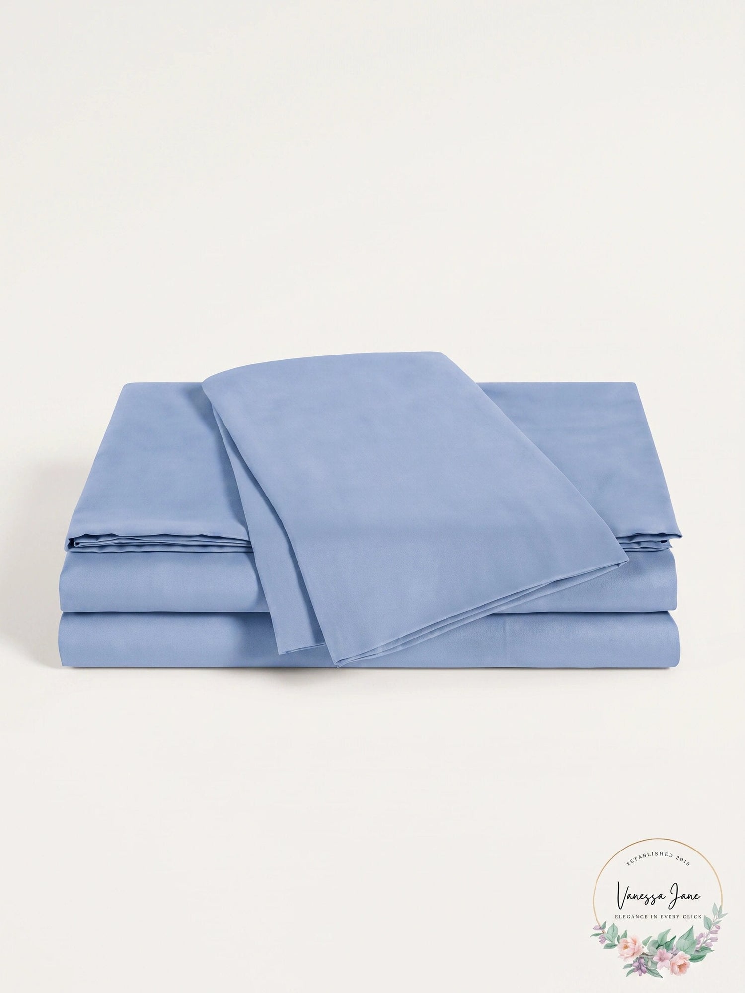 Wellbeing Oxywash Solid 300 Thread Count Sheet Set