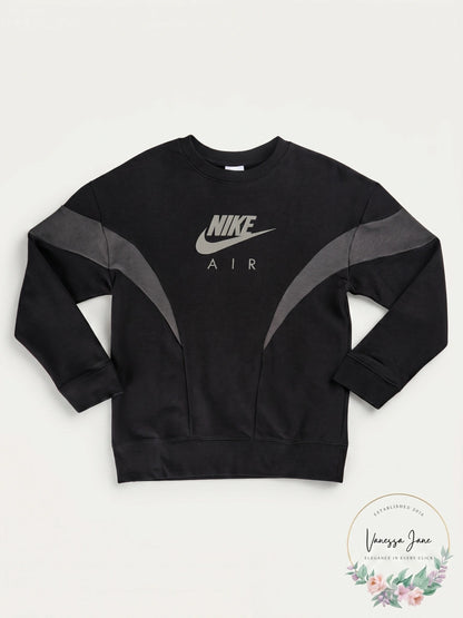 Nike Big Girls Air Sweatshirt, Size Small
