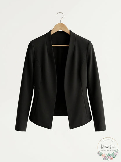 1.State Womens Open-Front Blazer, Size Small