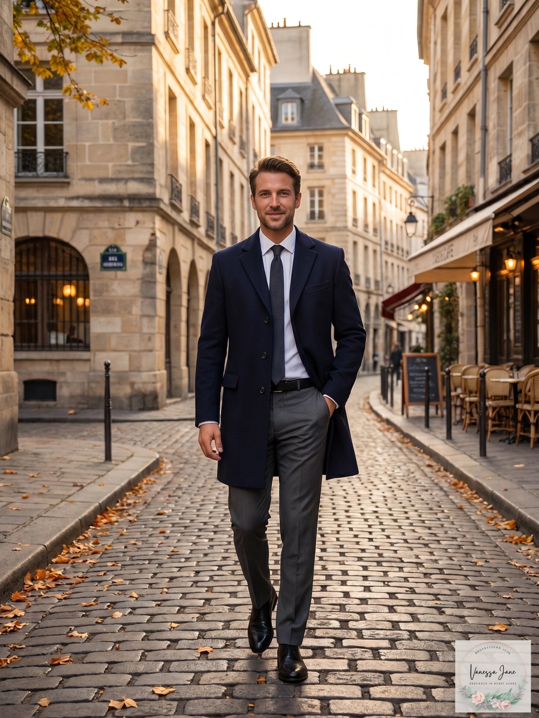 Calvin Klein Mens Prosper X-Fit Slim Fit Overcoat