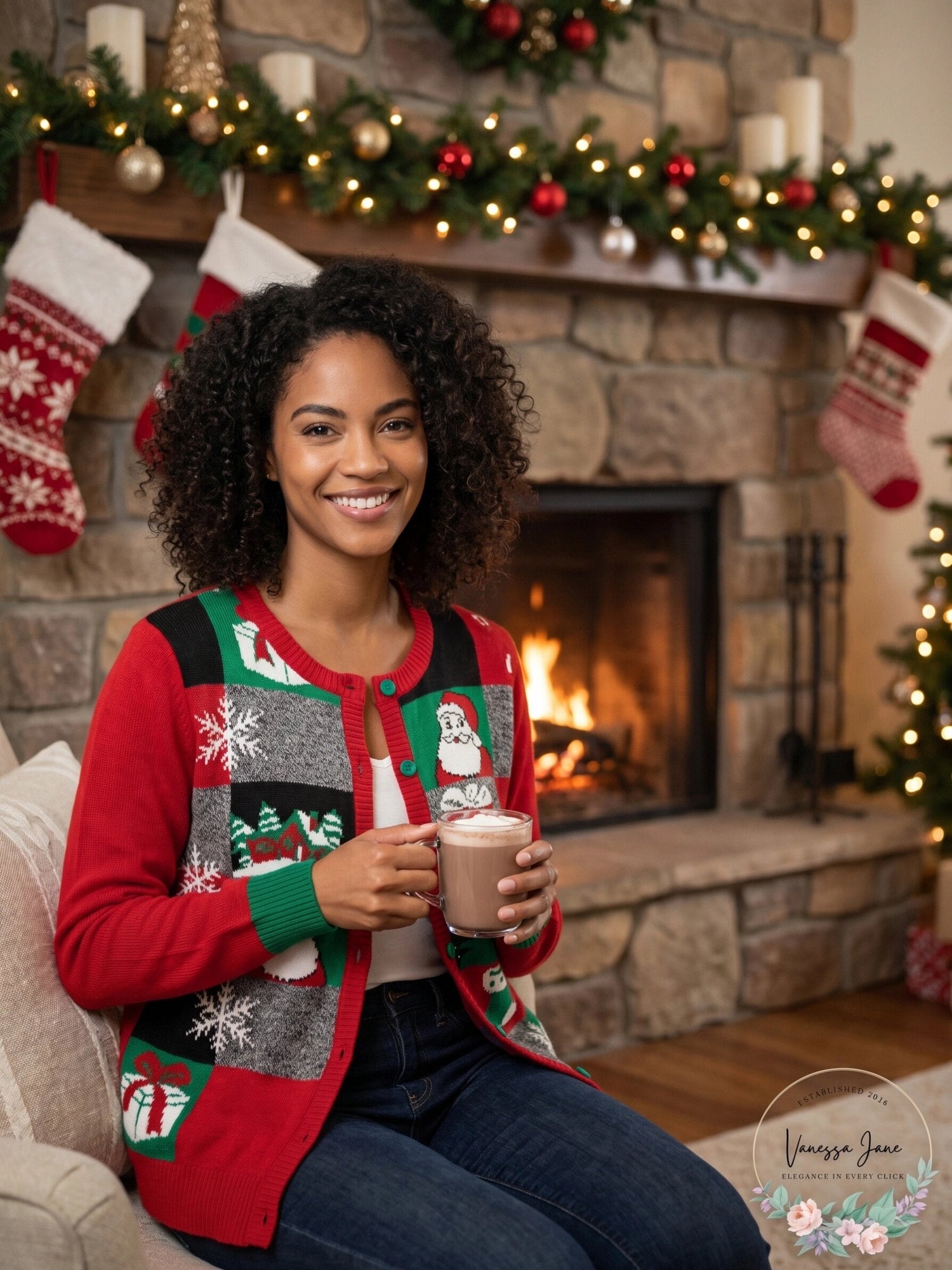 Ugly Christmas Sweater Women&