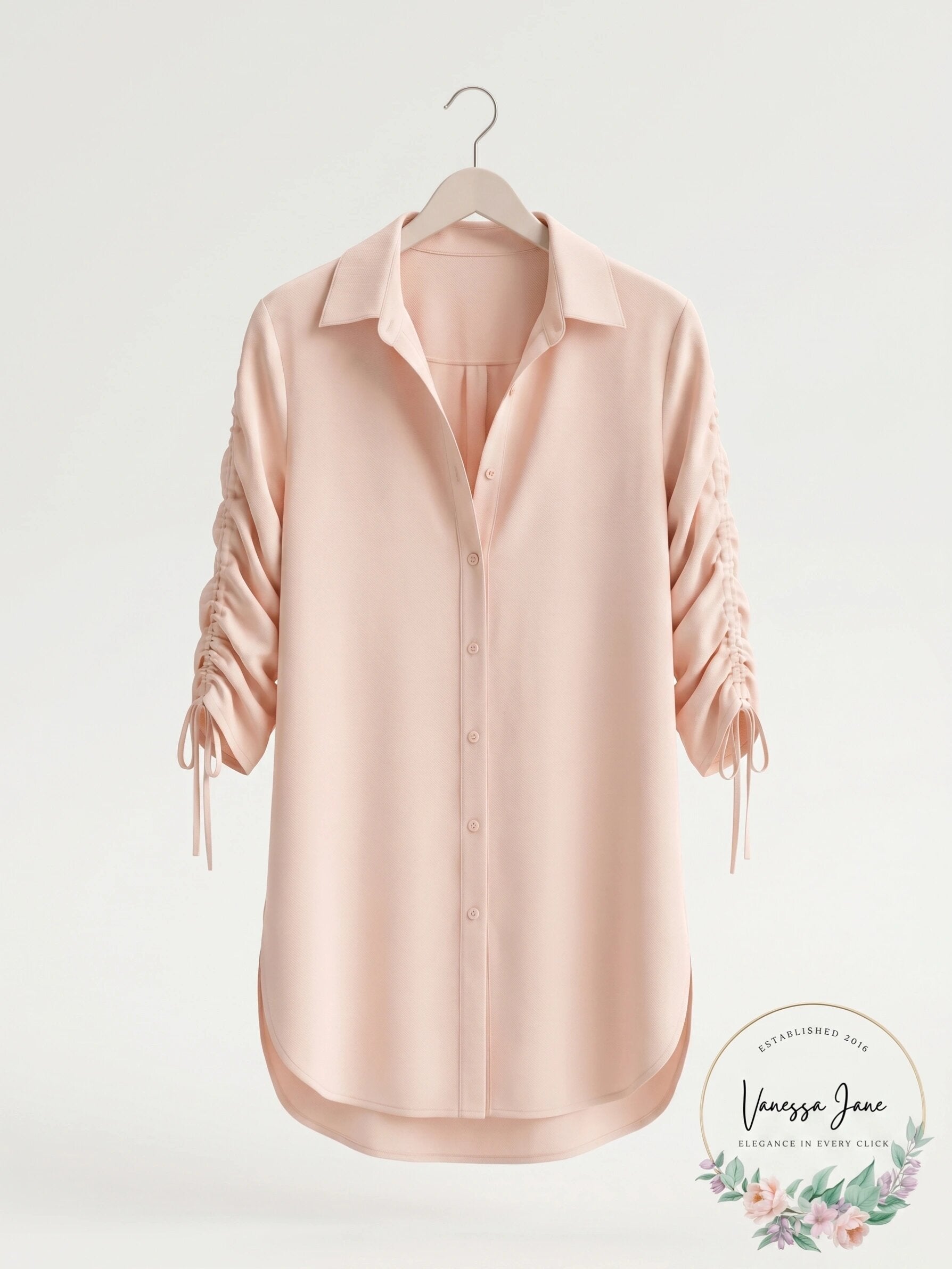 Bar III Ruched High-LowTunic Blouse, Size Small