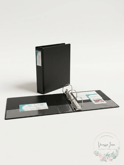 2-Pack Avery Durable Ring Binder with Two Booster EZD Rings, 11 x 8.5