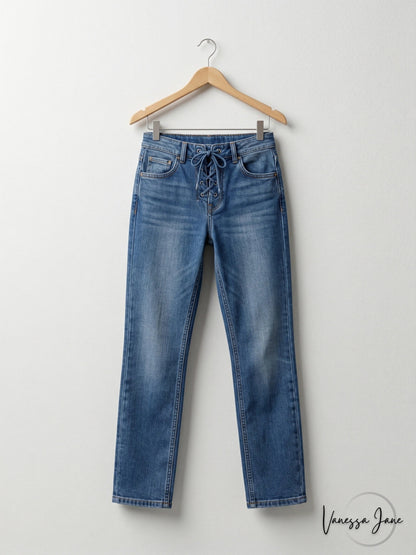 Free People Womens Blue Jeans