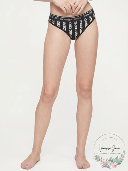 Calvin Klein Ck One Cotton Thong, Size XS