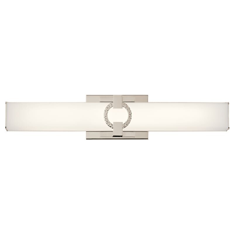 Kichler Bordeaux Linear Bath 22 LED Polished Nickel